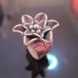 Fine Silver Rings HILL TRIBE Ethno Anello Argento Gardenia Jasminoides 56054