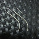 Earrings Hill Tribe Fine Silver Round Hand Craft Fang Sticks er025