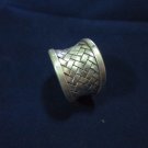 Fine Silver Rings Solid Sterling Ethno Anello Argento Welle Weaves Karen 56031