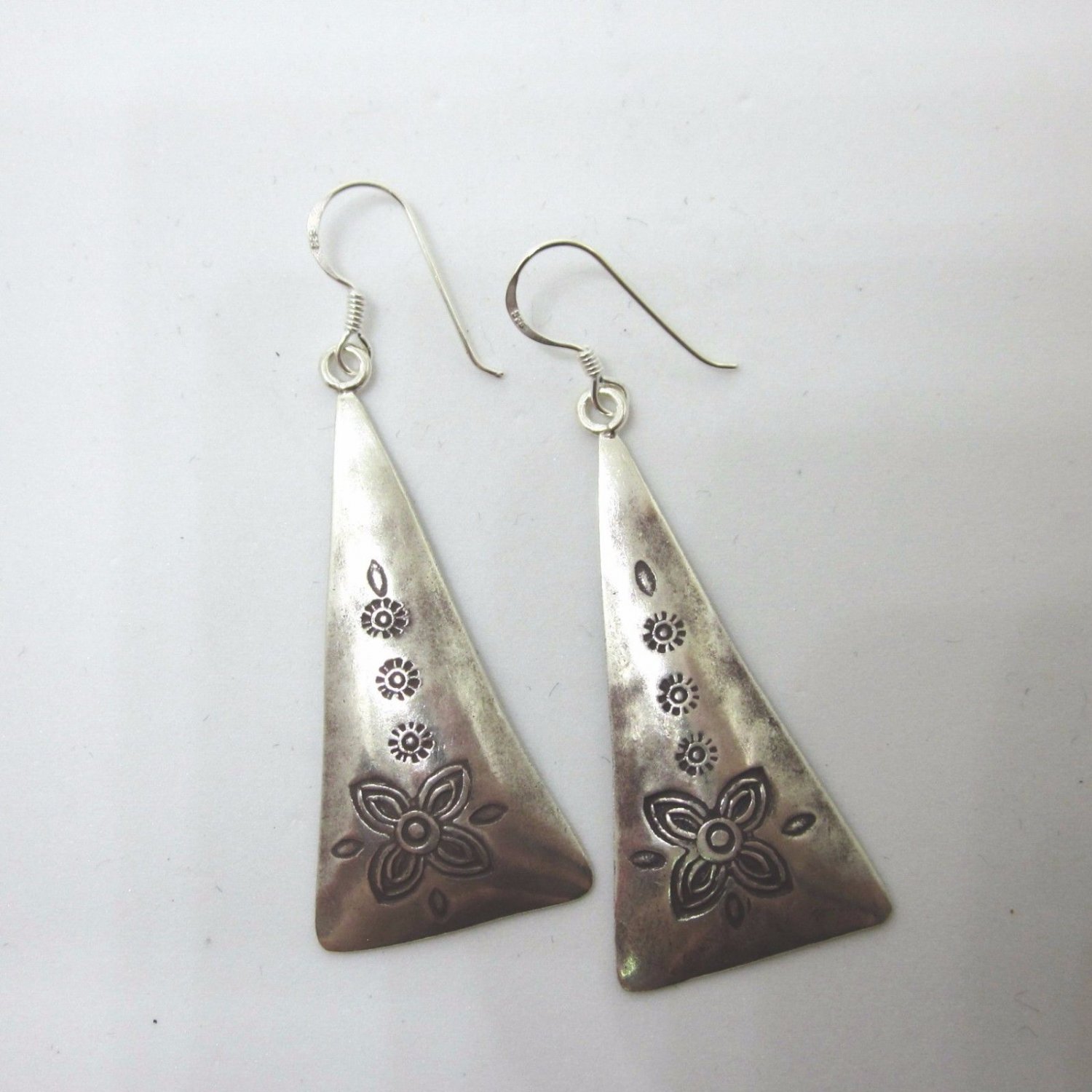 Fine Silver Earrings HillTribe Orecchini &Ntilde;�&ETH;&micro;&Ntilde;�&Ntilde;�&ETH;&sup3;&ETH;&cedil; Vintage Kite 166019
