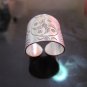 Fine Silver Rings HILL TRIBE Ethno Anello Argento Wind Wheels Typhoon 56061