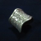 Fine Silver Rings Karen HILL TRIBE Ethnic Anello Argento Classic Wave Weave