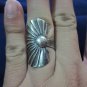 Fine Silver Rings Solid Sterling Ethno Anello Argento Womens Jewelry Retro 56033