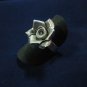 Fine Silver Rings HILLTRIBE Ethno Anello Argento Little Rose Wedding Rings 56046