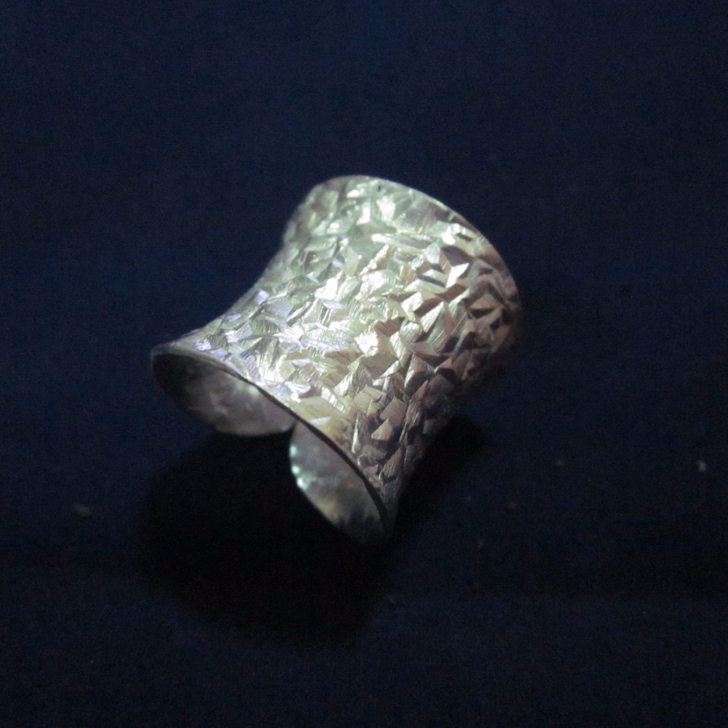 Fine Silver Rings HILLTRIBE Ethno Anello Argento Twinkle Sparkling Rocky 56037