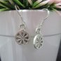 Hill Tribe Fine Sterling Silver Earrings Ethnic Small Round Dangle Cute Jewelry