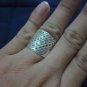 Fine Silver Rings HILLTRIBE Ethno Anello Argento Trendy Styles Band Ring 56036