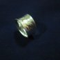 Fine Silver Rings HILLTRIBE Ethno Anello Argento Twinkles Hammer Band Ring 56047