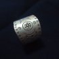 Fine Silver Rings Solid Sterling Ethno Anello Argento Karen Styles Engrave 56032