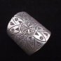 Fine Silver Rings Jewelry Ethno Anello Argento Adjustable Yin Yang Engraved 4601
