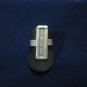 Fine Silver Rings Authentic Ethno Anello Argento Hill Tribe Solid Weave Tag Band