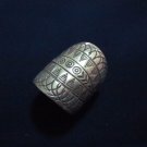 Fine Silver Rings HILLTRIBE Ethno Anello Argento Classic Jungle Dome Style 56039
