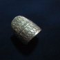 Fine Silver Rings HILLTRIBE Ethno Anello Argento Classic Jungle Dome Style 56039