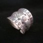 Fine Silver Jewelry Rings Ethno Anello Argento Adjustable BOHO Fancy Bump 46020