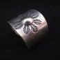 Fine Silver Rings Jewelry Ethno Anello Argento Adjustable Biker Punk 4607