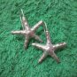 Hill Tribe Earrings Pure Silver Handcrafted Artisan Little Sea Stars er067