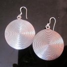 Hill Tribe Fine 925 Sterling Silver Earrings Circle Round Halo Spiral Filigree Hill Tribe Fine 925 Sterling Silver Earrings Circle Round Halo Spiral Filigree