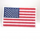 Iron On Patches Clothes Embroidered Badges Sewing United States USA Flag