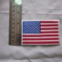 Iron-on Sewing Patch Embroidered Emblem Cloth Applique UNITED STATES USA Flag