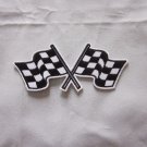 Iron-on Sewing Patch Embroidered Emblem Cloth Applique Biker Racing Flags Club