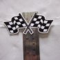 Iron-on Sewing Patch Embroidered Emblem Cloth Applique Biker Racing Flags Club