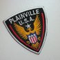 Iron-on Sewing Patch Embroidered Emblem Applique Plainville USA Sheriff Police