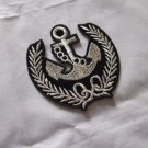 Iron-on Sewing Patch Embroidered Emblem Cloth Applique Anchor NAVY NAVAL Ship