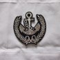 Iron-on Sewing Patch Embroidered Emblem Cloth Applique Anchor NAVY NAVAL Ship