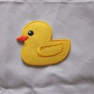 Iron on Sewing Patch Embroidered Emblem Cloth Applique Yellow Duck Cartoons