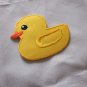 Iron on Sewing Patch Embroidered Emblem Cloth Applique Yellow Duck Cartoons