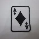Iron On Patches Clothes Embroidered Badges Sewing DIY Casino Gambling ACE Cards