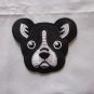 Iron on Sewing Patch Embroidered Emblem Cloth Applique PitchBul Dog Puppies Face