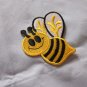 Iron on Sewing Patch Embroidered Emblem Cloth Applique Flying Yellow Honey Bee