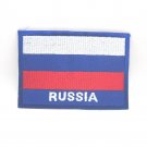 Iron On Patches Clothes Embroidered Badges Sewing DIY Russia Flags