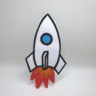 Iron On Patches Clothes Embroidered Badges Sewing DIY Space NASA Rocket Shuttle Iron On Patches Clothes Embroidered Badges Sewing DIY Space NASA Rocket Shuttle