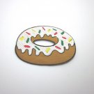 Iron On Patches Clothes Embroidered Badges Sewing White Chocolates Cream Donut Iron On Patches Clothes Embroidered Badges Sewing White Chocolates Cream Donut
