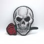 Iron-on Sewing Patch Embroidered Emblem Cloth Applique Skulls Skeletons Biker