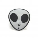 Iron On Patches Clothes Embroidered Badges Sewing DIY Dump Aliens Face Iron On Patches Clothes Embroidered Badges Sewing DIY Dump Aliens Face