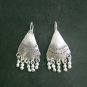 FINE SILVER EARRINGS 925 STERLING CRAFT Dangle 14g Tribal Charms Vintage 23812