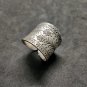 FINE SILVER RINGS 925 STERLING &atilde;�&ordf;&atilde;�&sup3;&atilde;�&deg; BAGUE ADJUSTABLE SIZE FLOWER JUNGLE THEME
