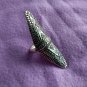 FINE SILVER RINGS 925 STERLING FFONIWCH f&Atilde;&iexcl;inne ADJUSTABLE SIZE LONG TRIBAL R7723