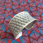 Fine Silver Bangles Sterling 925 Cuff Craft Free Size Artisan Weave BA008