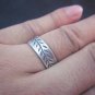 FINE SILVER RING MINIMAL FREE SIZE ALL DAYS OCCASION CRAFT ETERNAL GLEAM