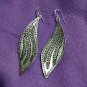 FINE SILVER EARRINGS 925 STERLING CRAFT VINTAGE TRIBAL JEWELRY WOMEN LOT1728
