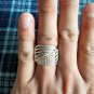 Fine Silver Rings Sterling 925 &euml;&deg;�&igrave;&sect;� Craft Premium Adjustable Free Size Fashion