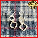 Fine Silver Earrings Sterling 925 귀걸이 Variety Mix Shape Design Hammer Styles