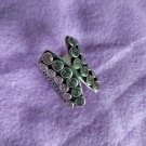 FINE SILVER RINGS 925 STERLING FFONIWCH fáinne ADJUSTABLE SIZE WRAP SIDE R7727