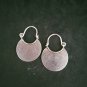 FINE SILVER EARRINGS 925 STERLING CRAFT Dangle 3g Hill Tribe Spiral Curve 23214