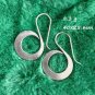 FINE SILVER EARRINGS 925 STERLING CRAFT VINTAGE TRIBAL FASHION ARTISAN LOT1619