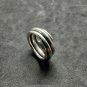 FINE SILVER RINGS 925 STERLING &atilde;�&ordf;&atilde;�&sup3;&atilde;�&deg; BAGUE ADJUSTABLE SIZE MULTIPLE ROLL COIL MENS